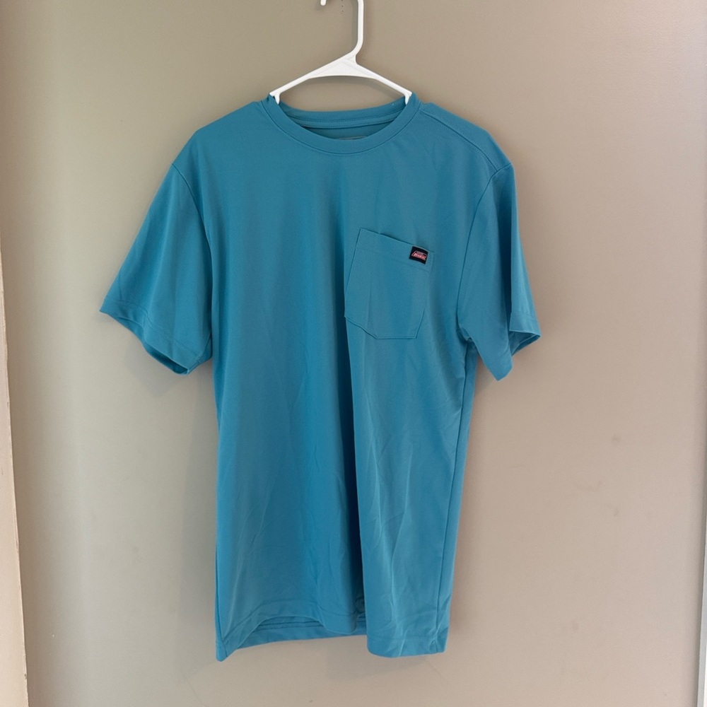 Dickies Teal Short Sleeve Pocket Tee